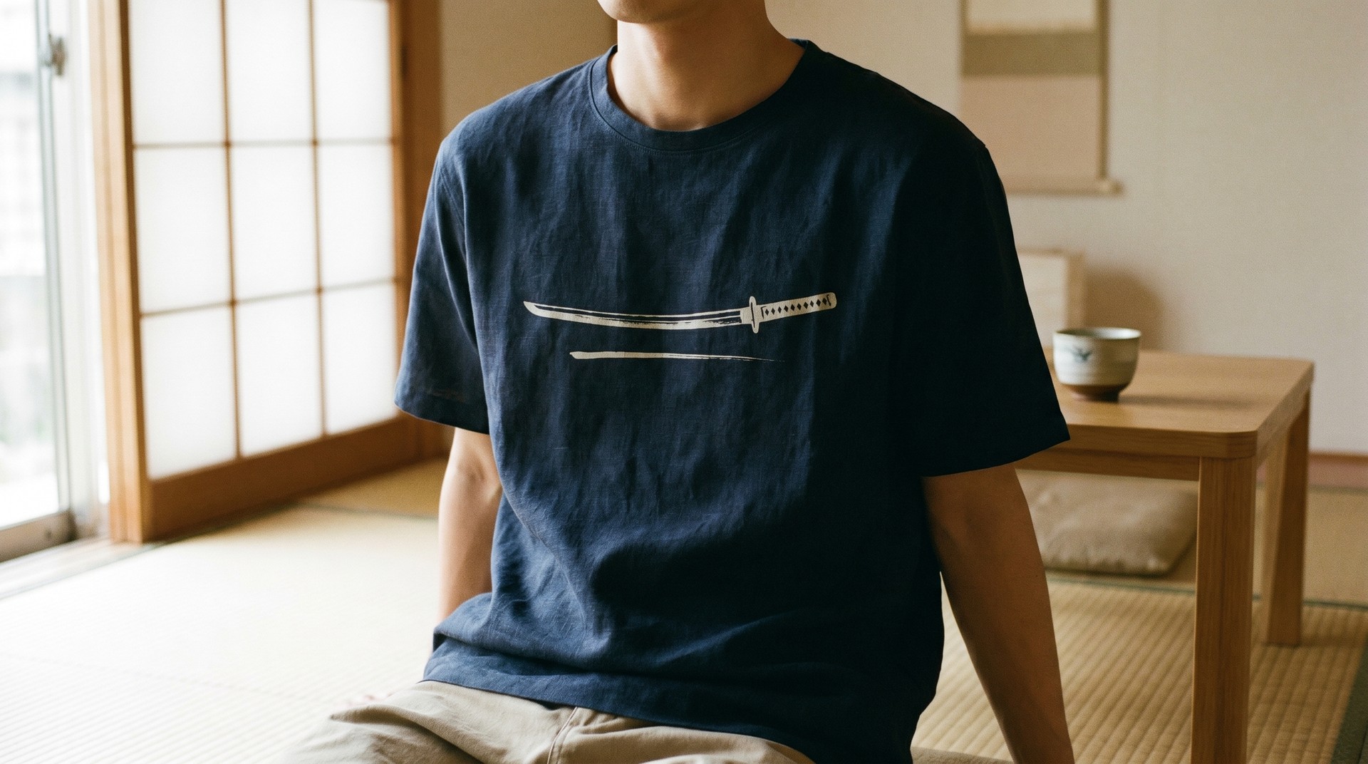 Samurai Shirt Ideen für japanisch inspirierte Motive