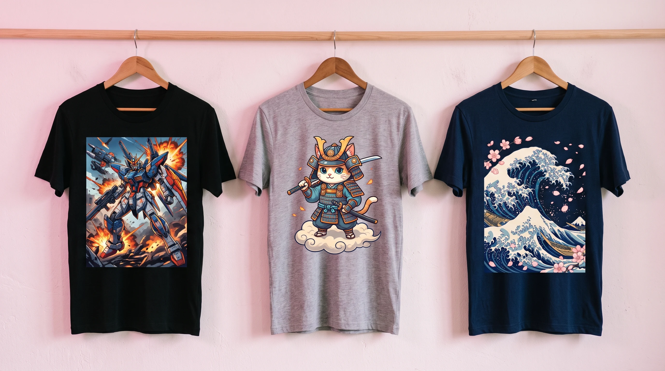 Titelbild zum Artikel: Anime Shirt gestalten: individuelle Motiv-Ideen mit Stil