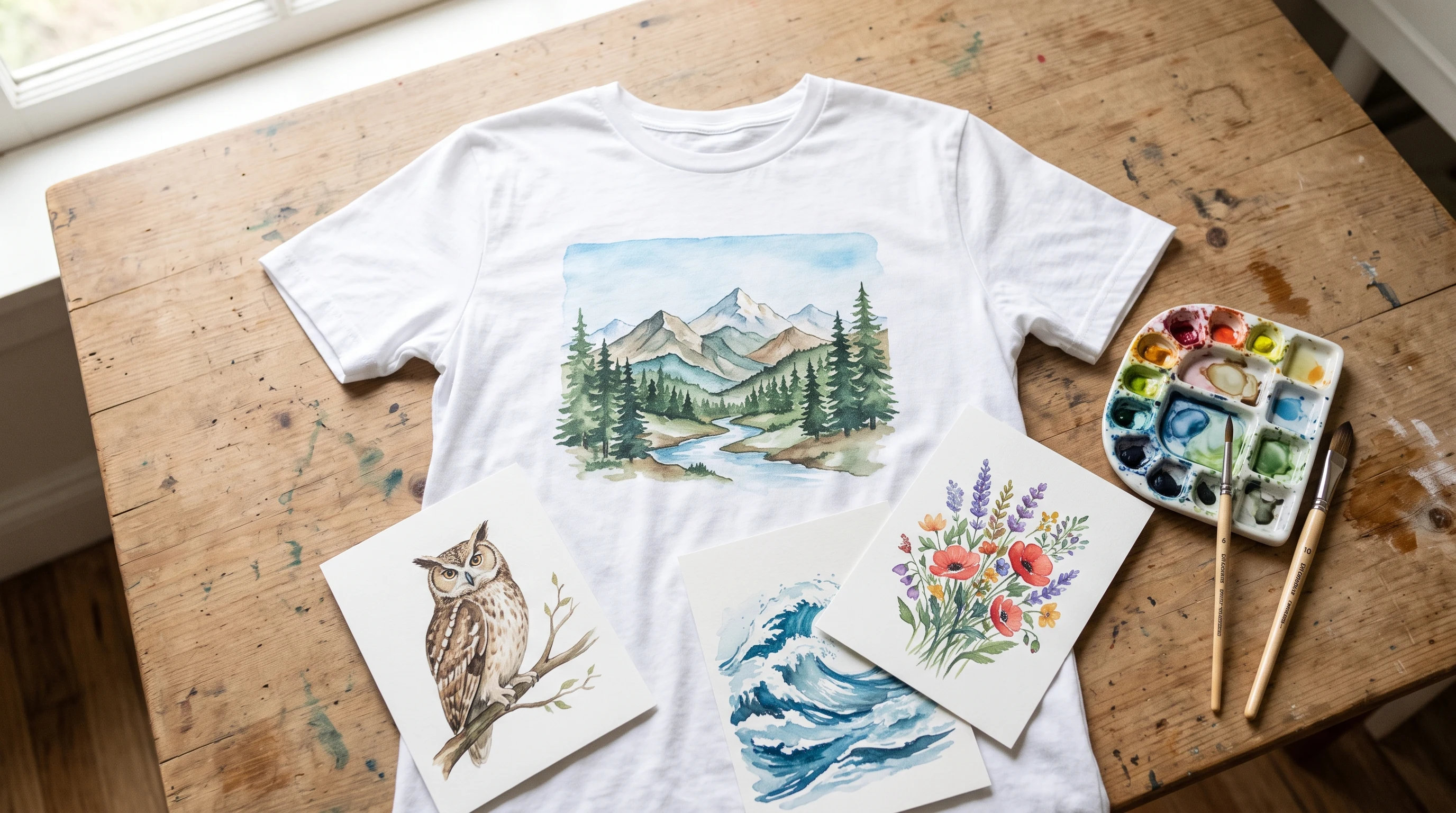 Titelbild zum Artikel: T-Shirt selbst gestalten: Ideen für Motiv, Stil und Typ