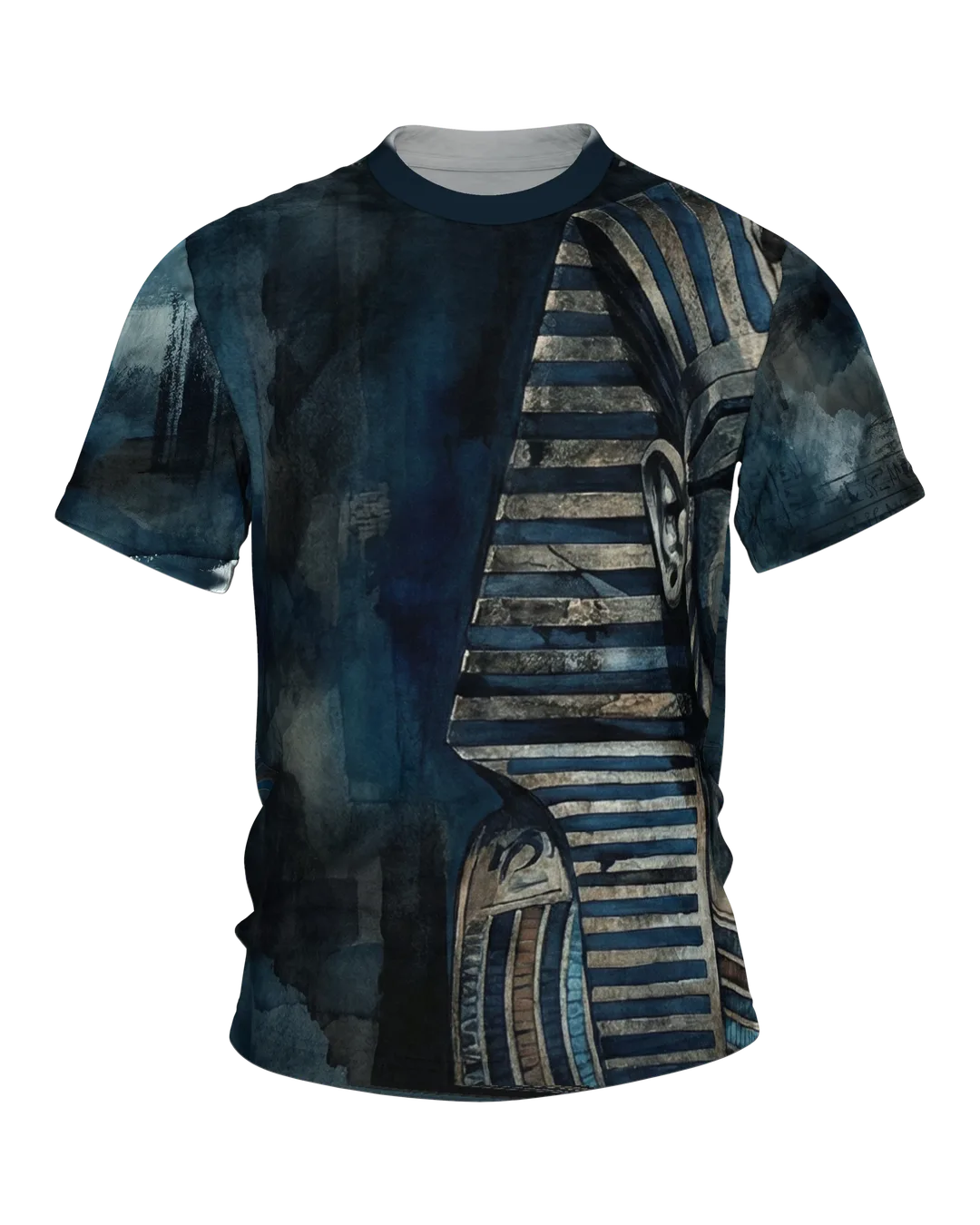 Pharao & Pyramide T-Shirt: Mystisches Blau
