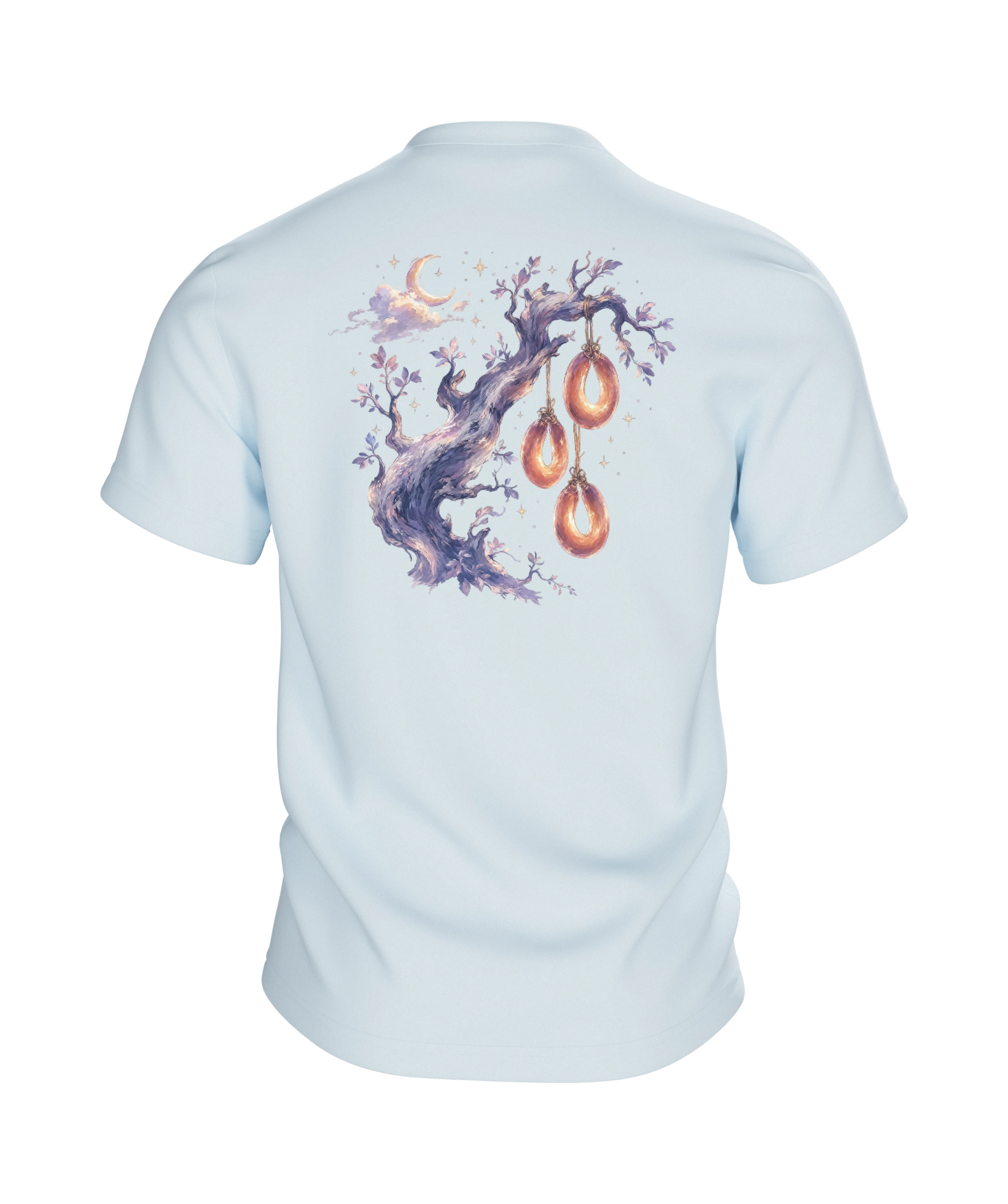 Wurstbaum Märchen Aquarell T-Shirt — Rückseite