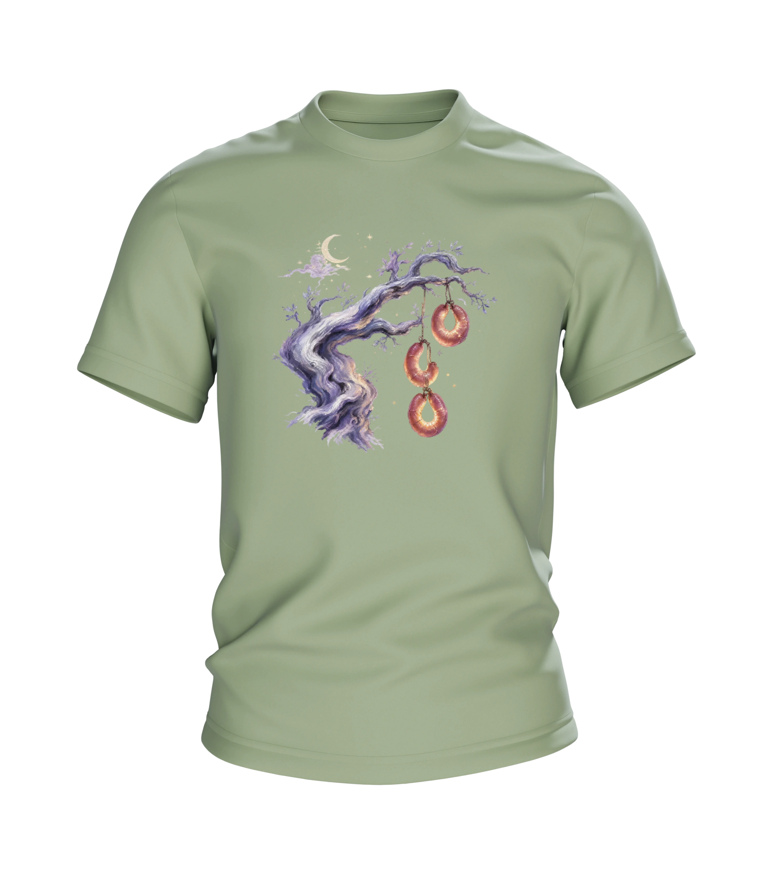 Wurstbaum Märchen Aquarell T-Shirt