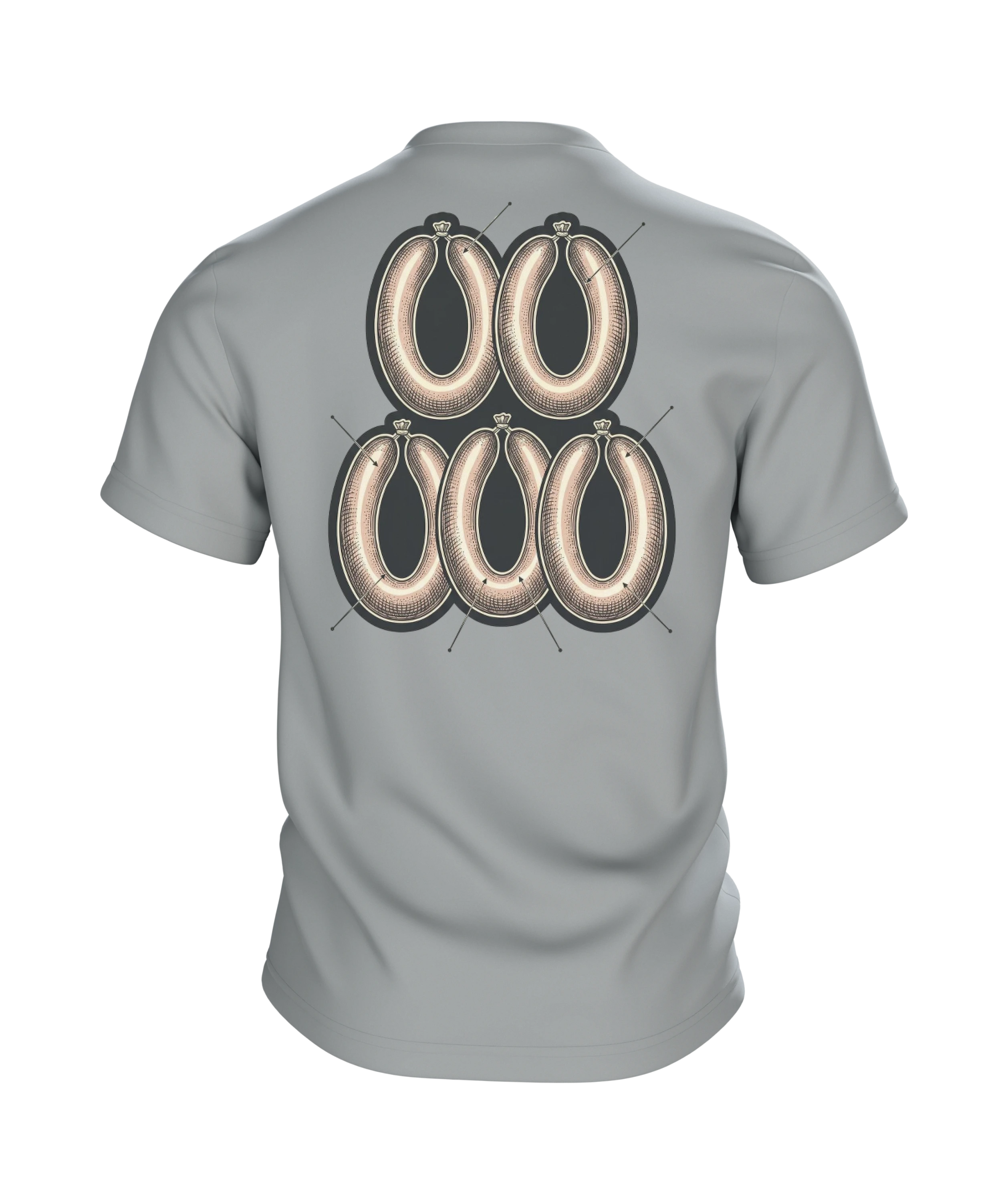 Unikat Design — Premium T-Shirt — Rückseite