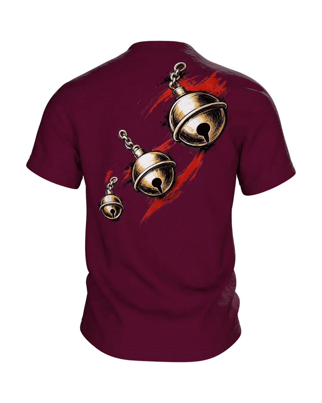 Narrenkappe aus dem Kölner Karneval, darunter T-Shirt, Premium Unikat, Rückseite