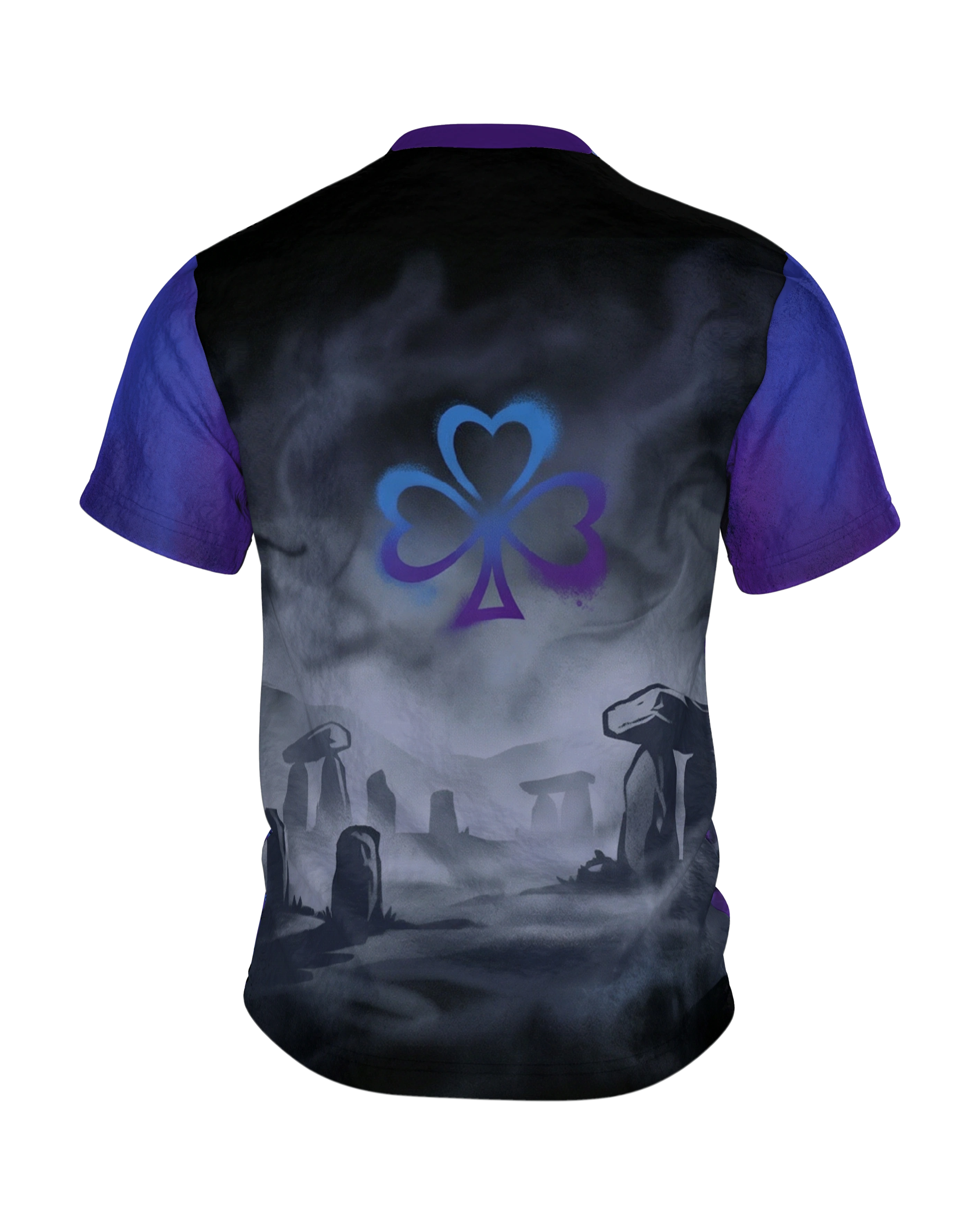 Mystischer Druide T-Shirt: Keltische Magie, Rückseite