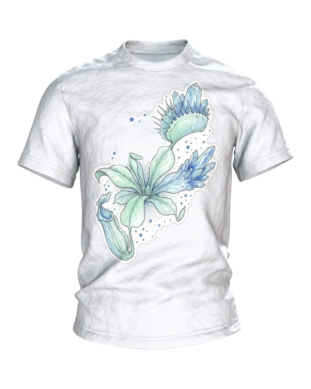 Kristalline Pflanzen T-Shirt