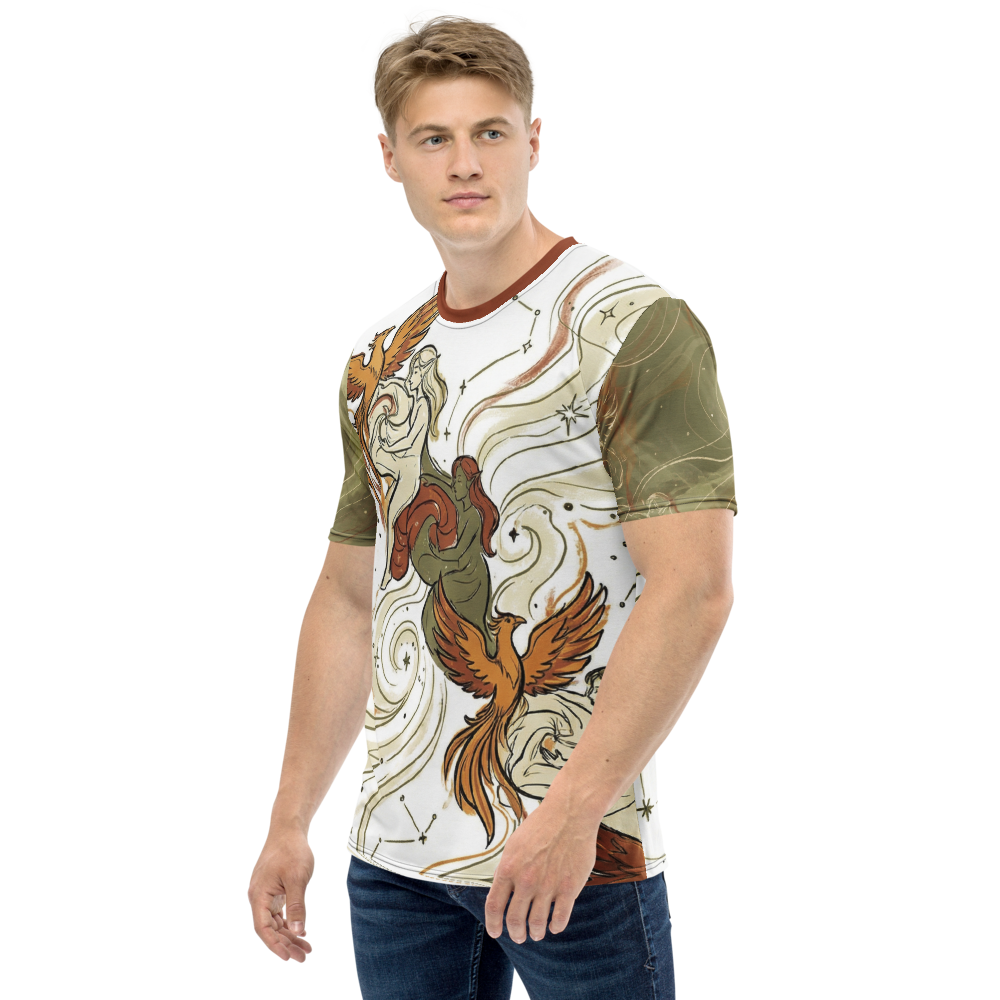 Phönix & Elfen T-Shirt – Himmlische Winde