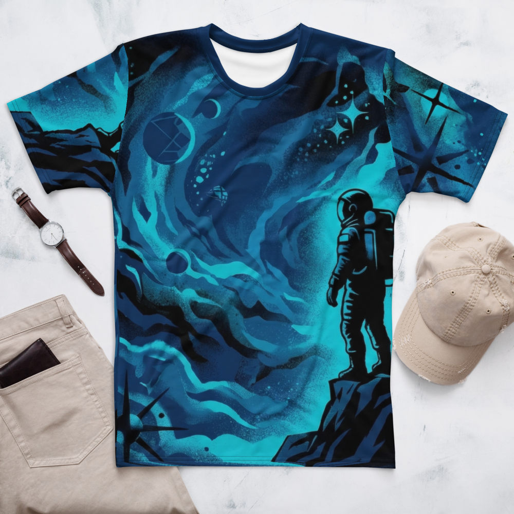 Astronaut im Nebel — Ansicht 3