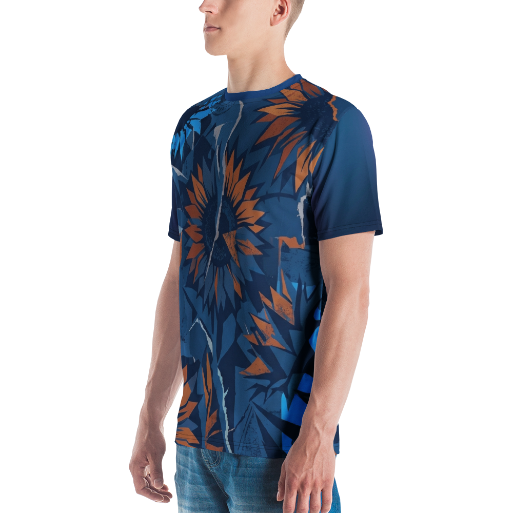 Abstrakte Sonnenblume T-Shirt