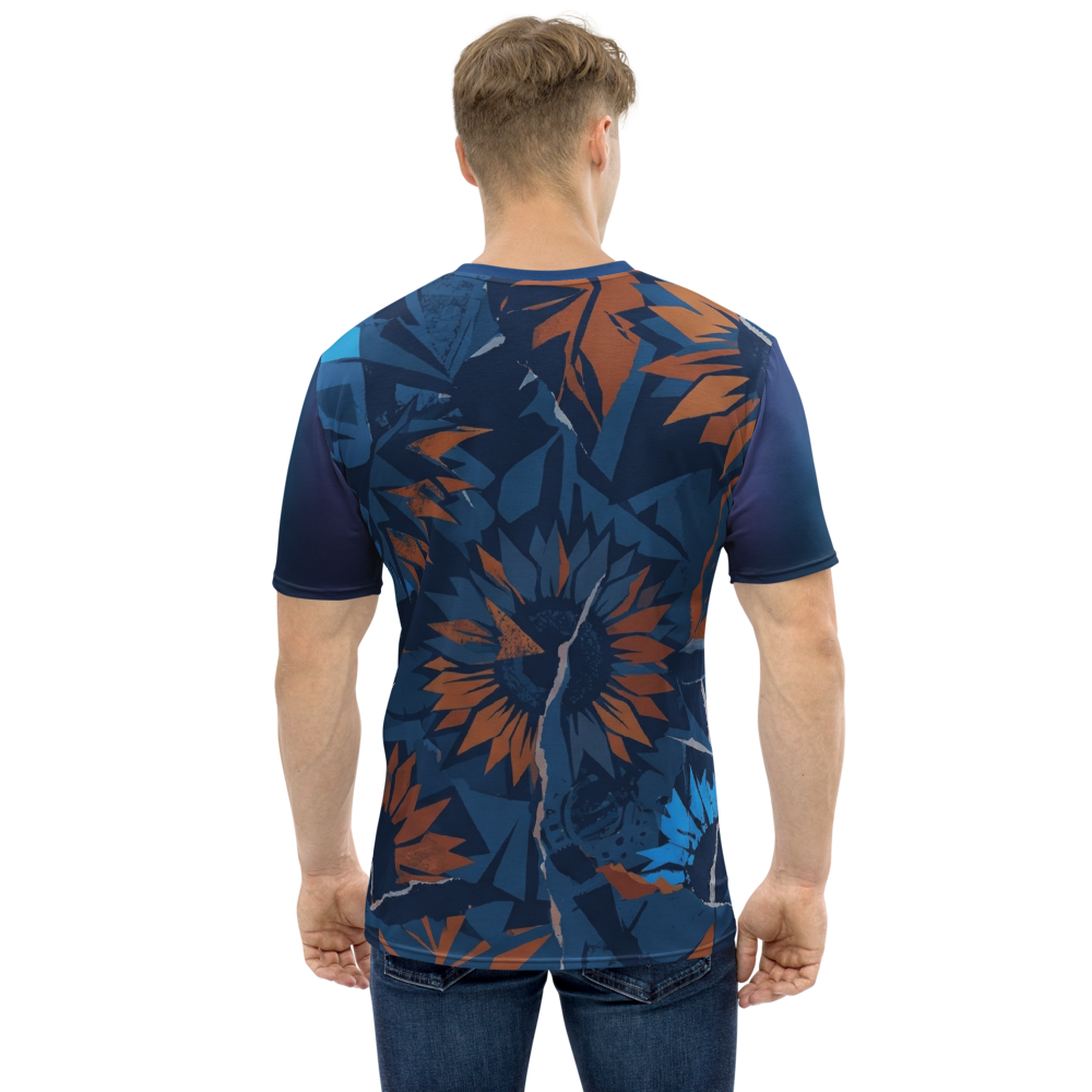 Abstrakte Sonnenblume T-Shirt