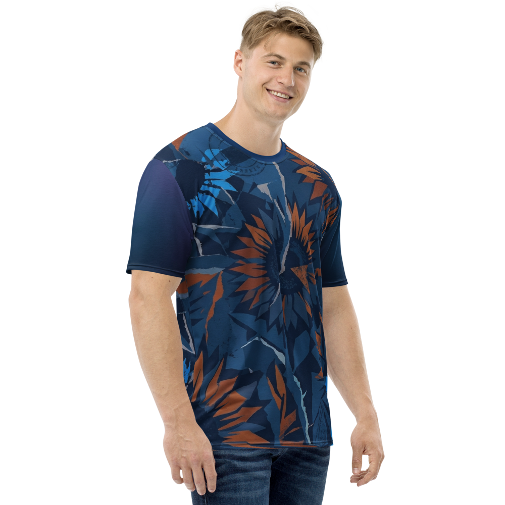 Abstrakte Sonnenblume T-Shirt