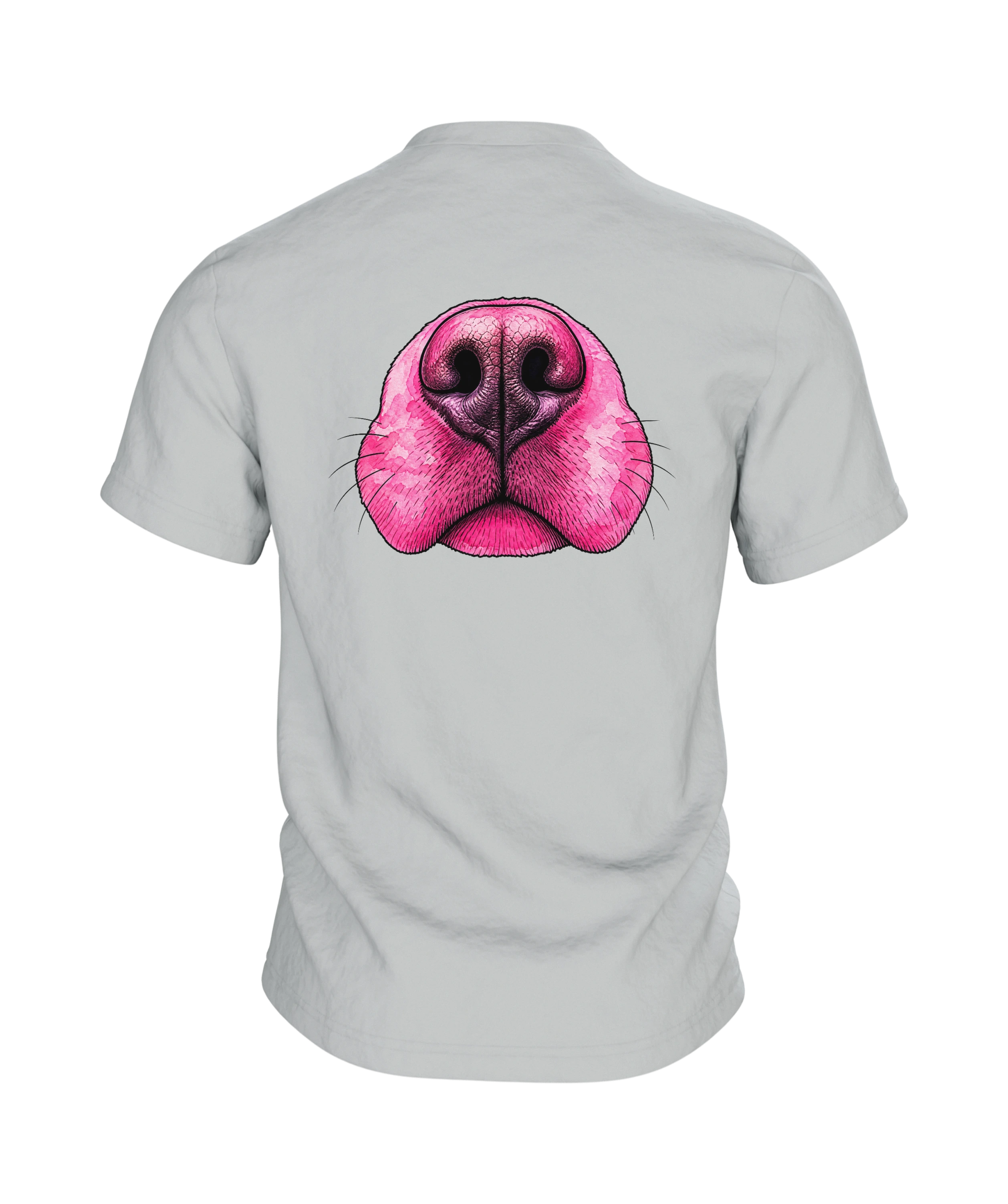 Labrador T-Shirt – Pop-Art Warhol Vierfach-Porträt — Rückseite