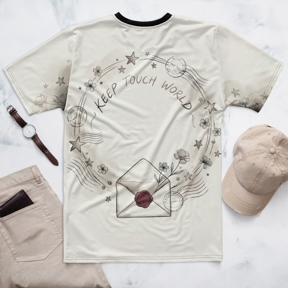 Blumenbrief Umschlag T-Shirt