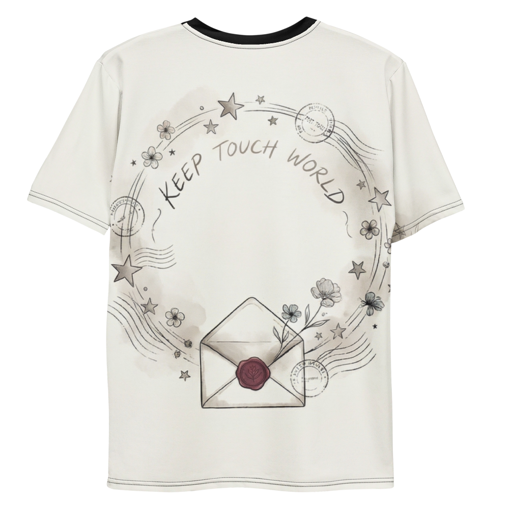 Blumenbrief Umschlag T-Shirt