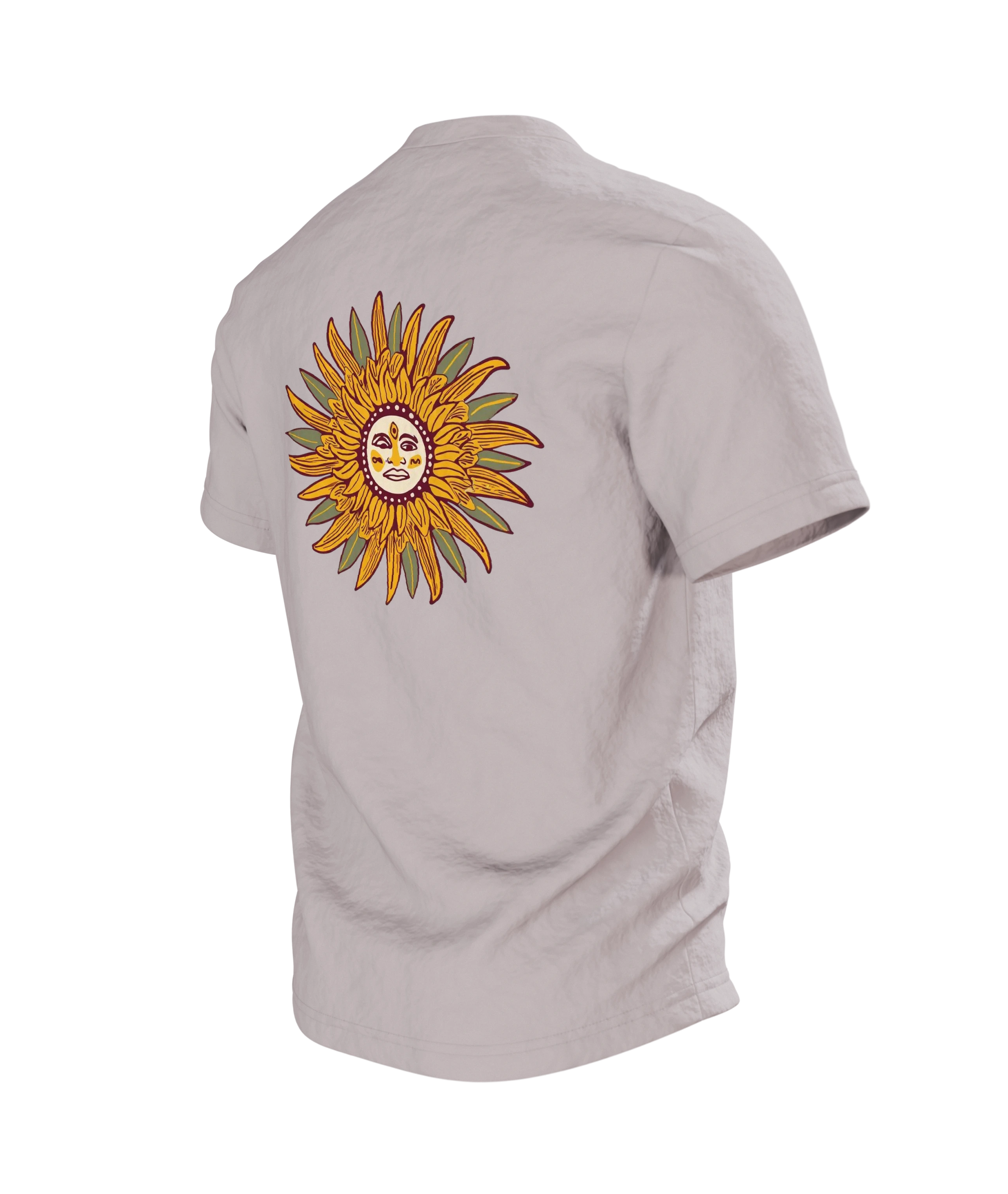 Australian Shepherd Art-Nouveau Hund Baumwoll T-Shirt