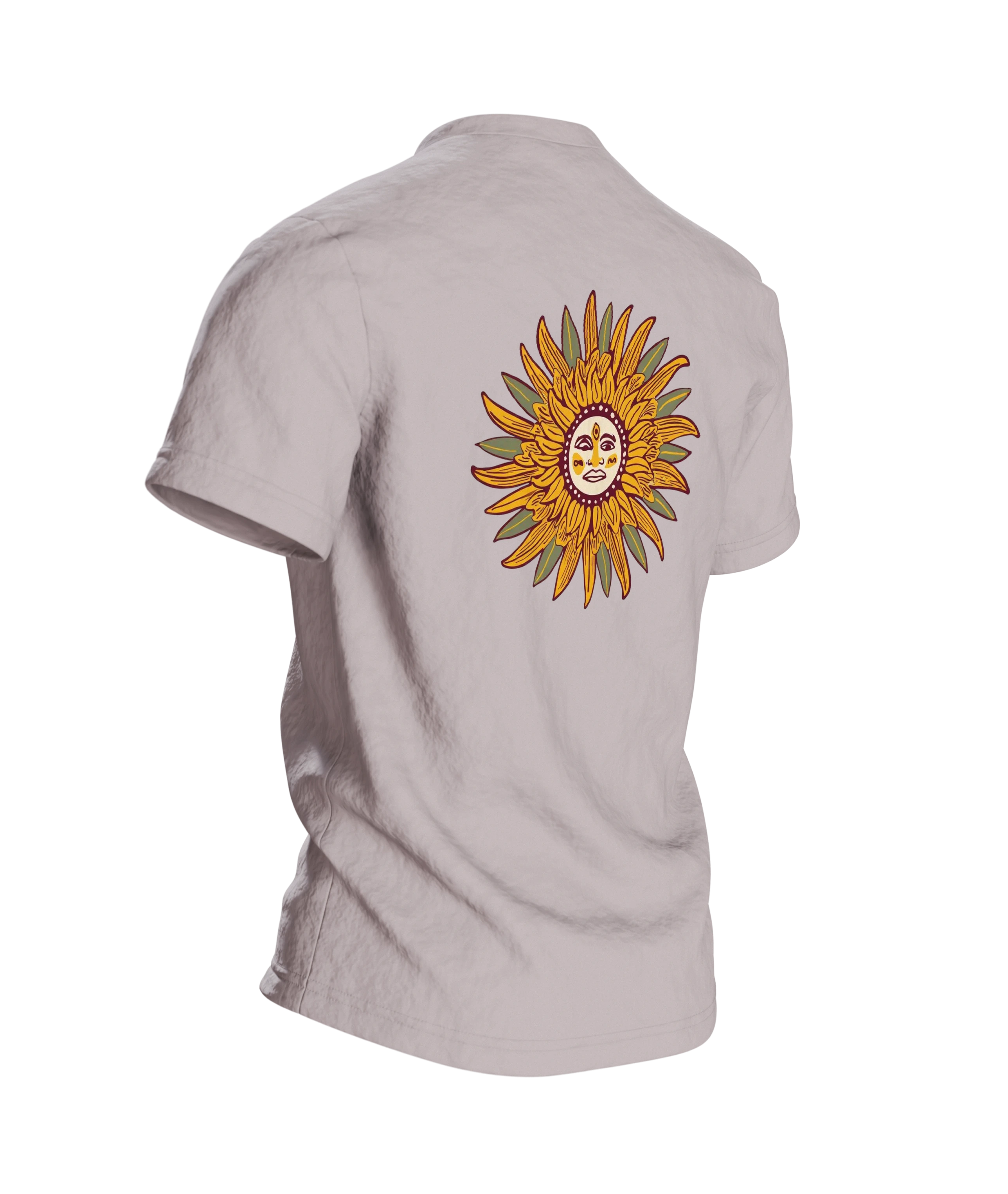 Australian Shepherd Art-Nouveau Hund Baumwoll T-Shirt
