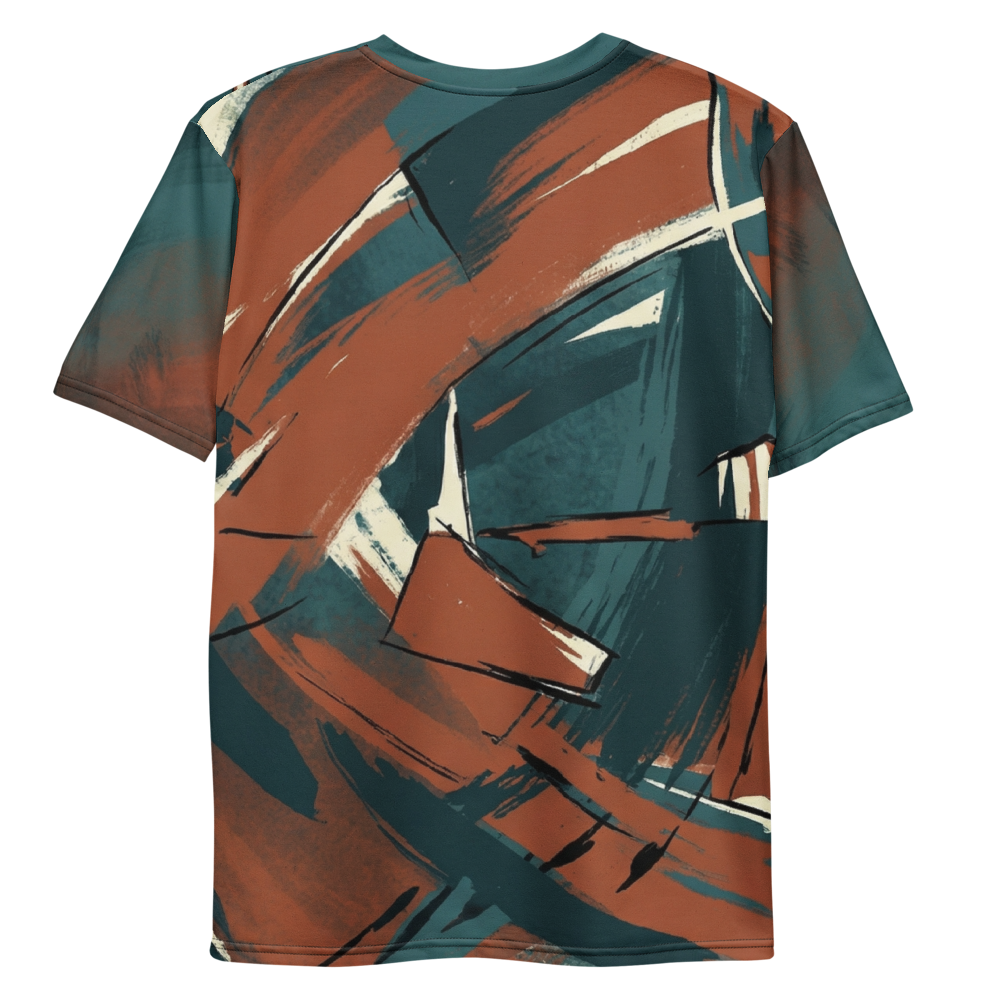 Abstraktes Urban Art T-Shirt – Explosives Streetwear Design