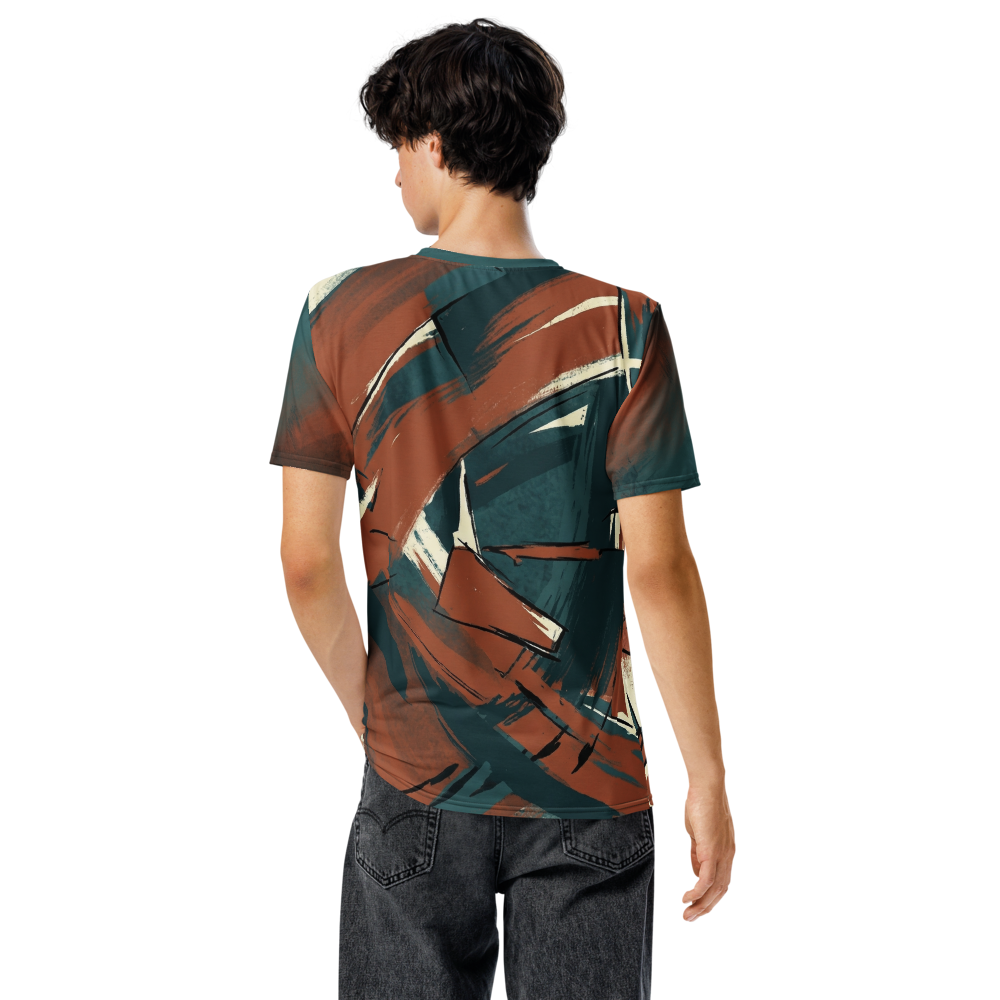 Abstraktes Urban Art T-Shirt – Explosives Streetwear Design