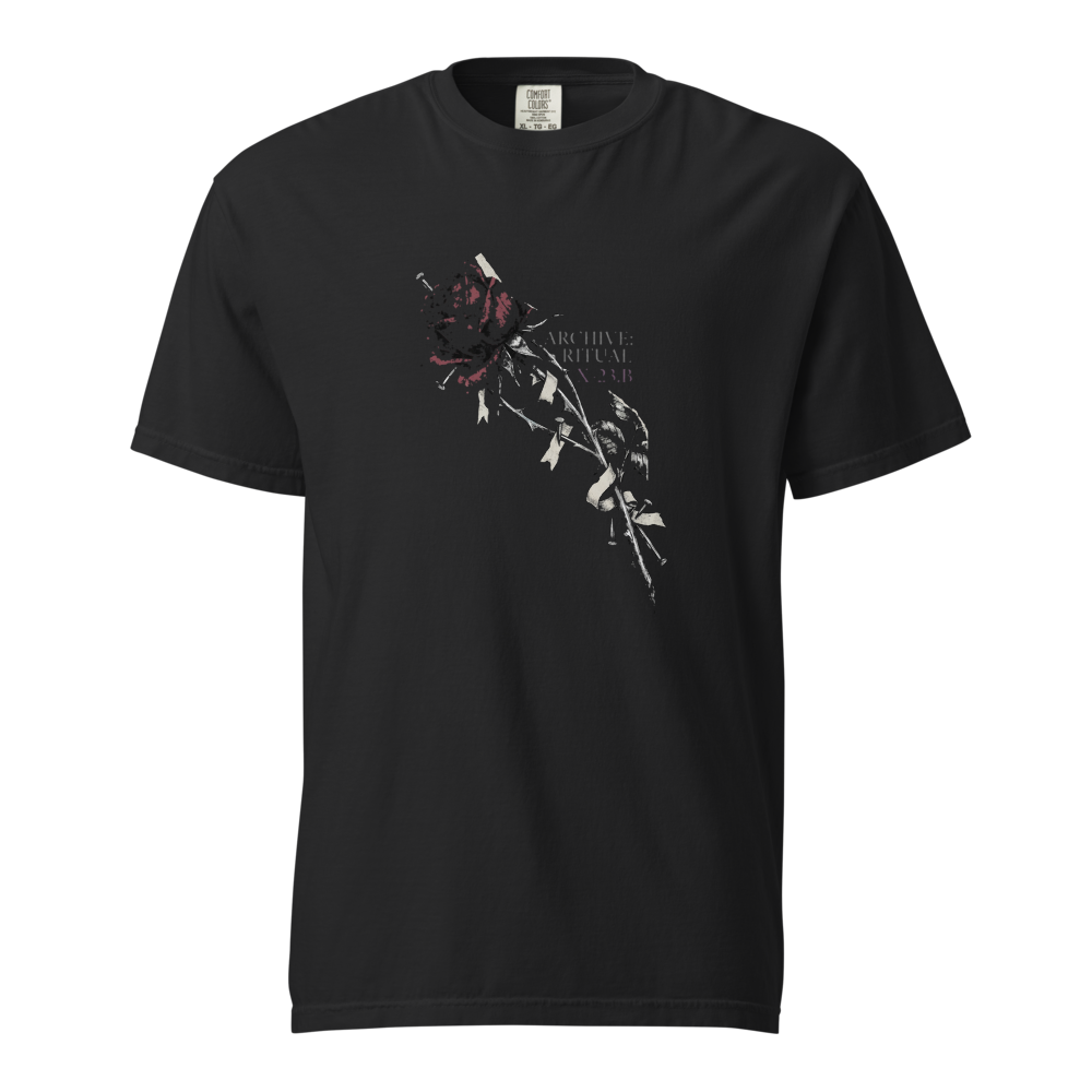 Gothic Rose & Dornenkrone T-Shirt – Ritual Archive