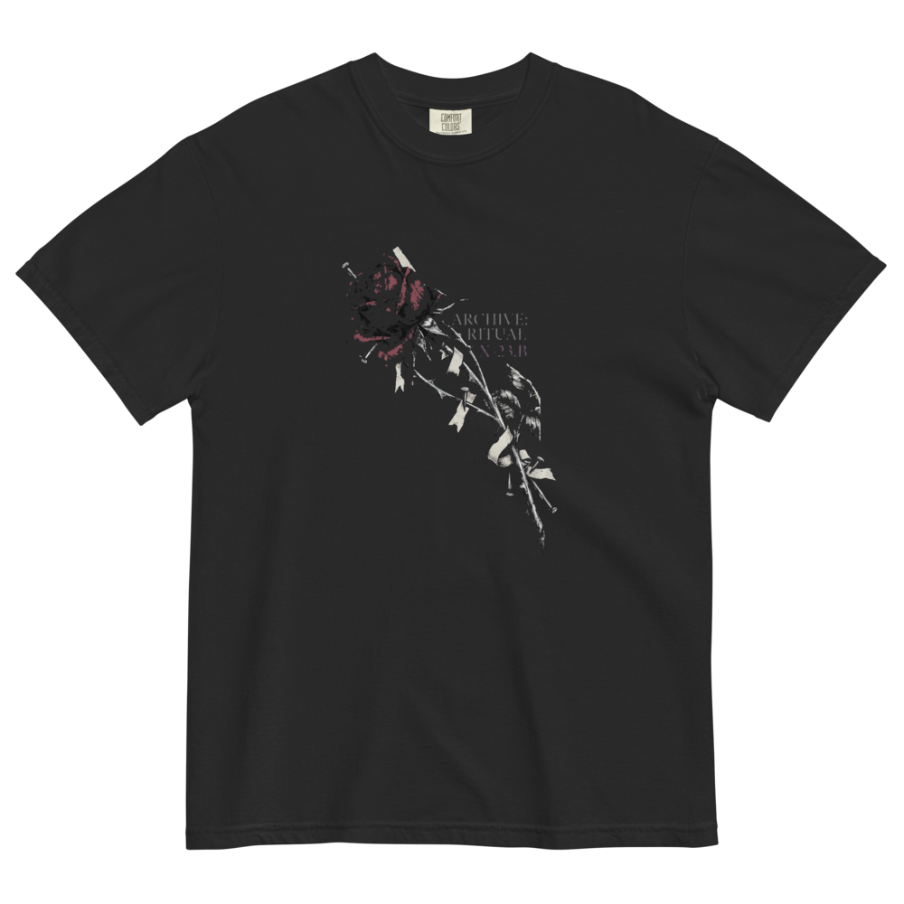 Gothic Rose & Dornenkrone T-Shirt – Ritual Archive