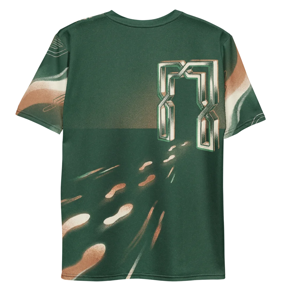 Smug Cyber Face T-Shirt — Schaltkreis Cyberpunk
