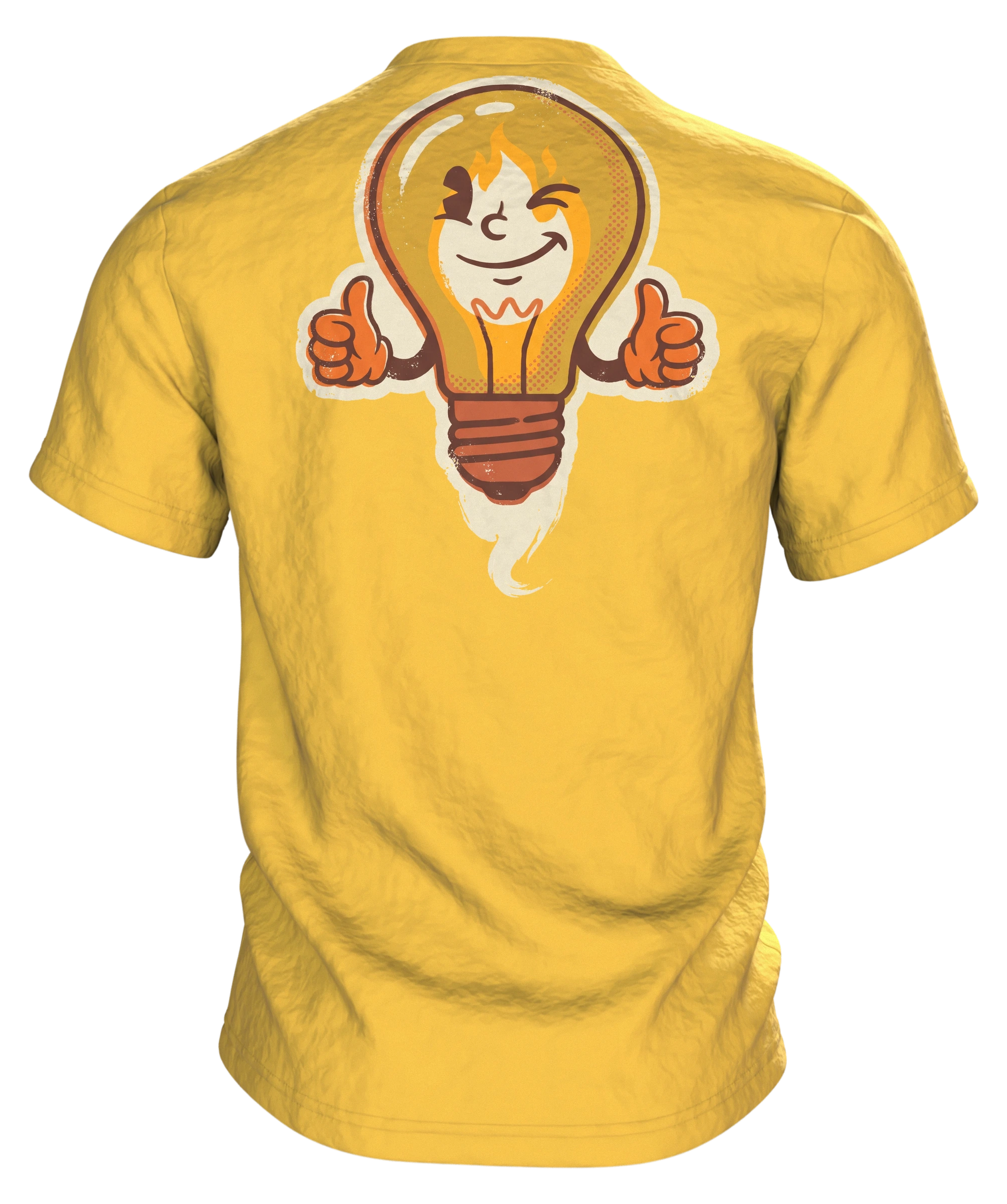 Prokrastination T-Shirt "Offiziell die Beste in dem, was ich morgen anfange", Retro 70s Spruch, Rückseite