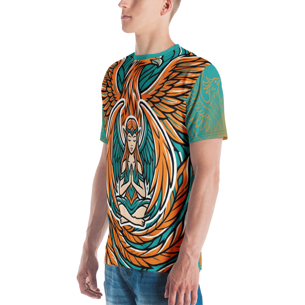 Phönix & Elfe T-Shirt – Mystische Harmonie