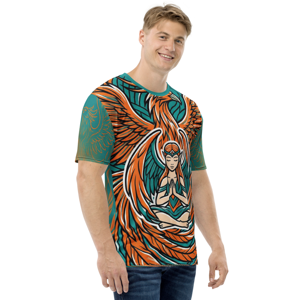 Phönix & Elfe T-Shirt – Mystische Harmonie