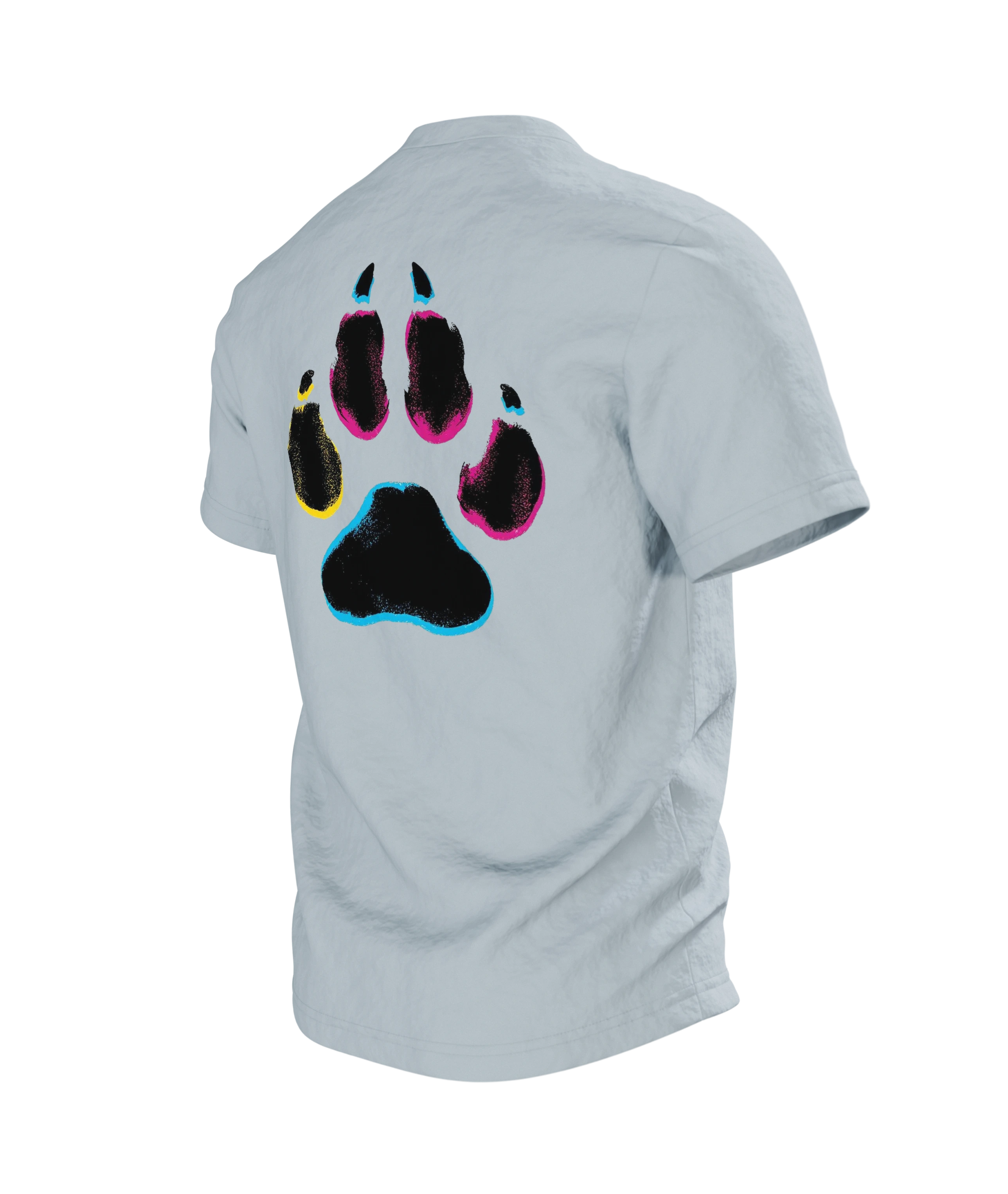 Australian Shepherd Pop-Art Hund Baumwoll T-Shirt