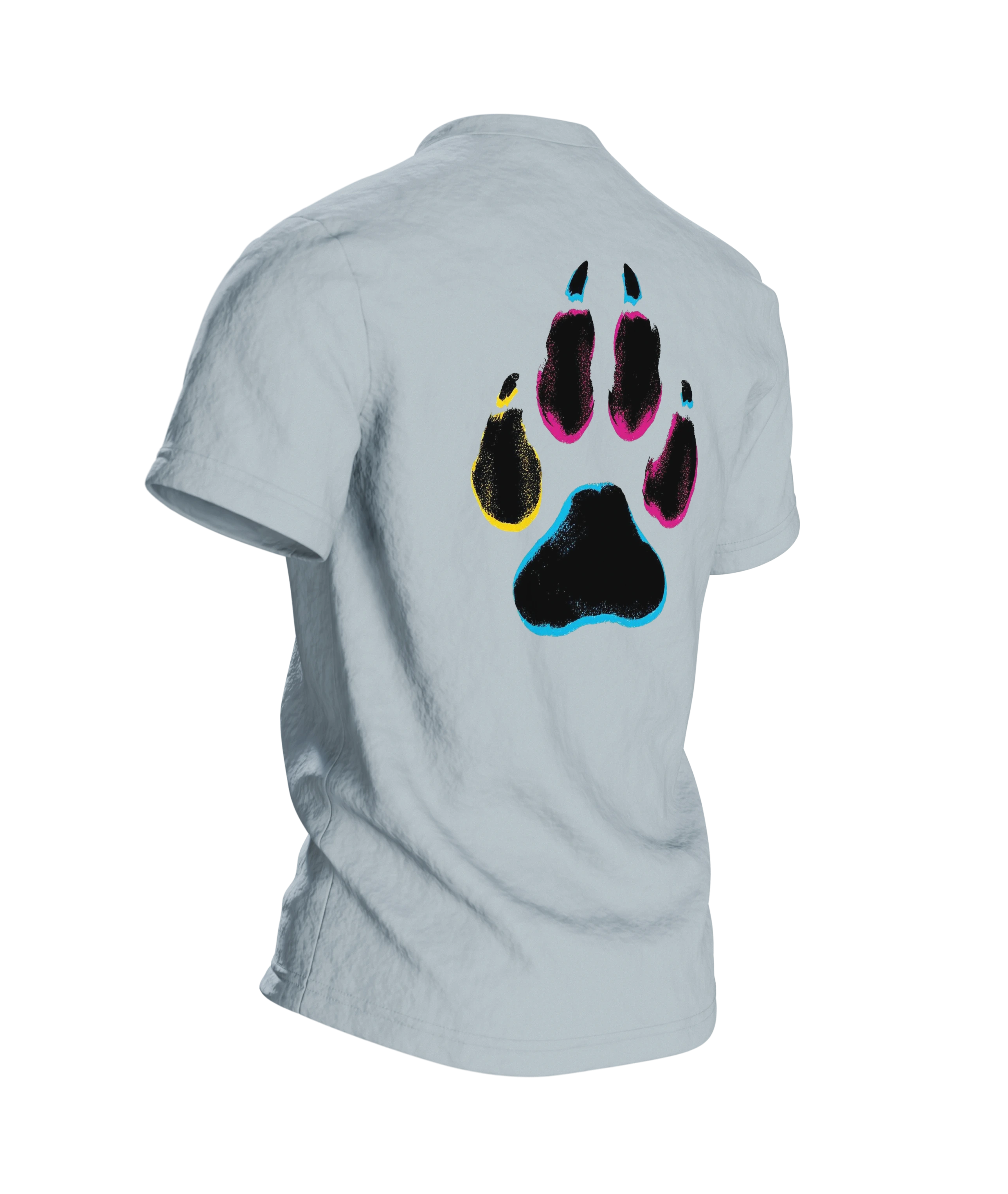 Australian Shepherd Pop-Art Hund Baumwoll T-Shirt