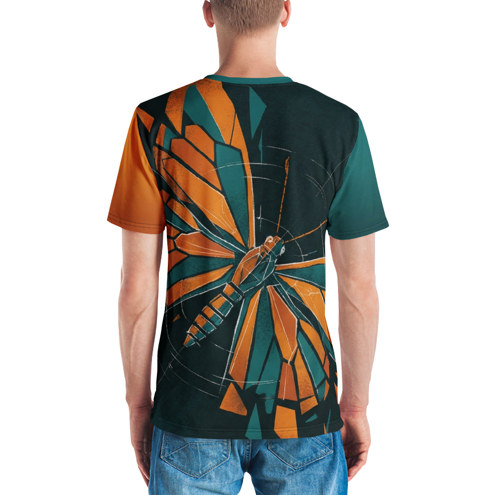 Schmetterling T-Shirt – Naturmotiv — Rückseite
