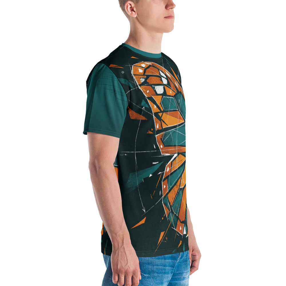 Schmetterling T-Shirt – Naturmotiv — Rechter Ärmel