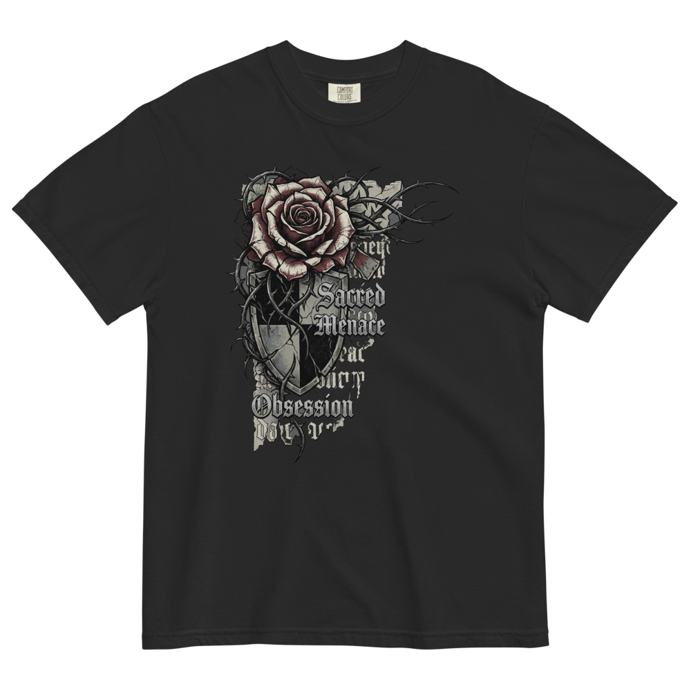Gothic Rose T-Shirt – Sacred Menace