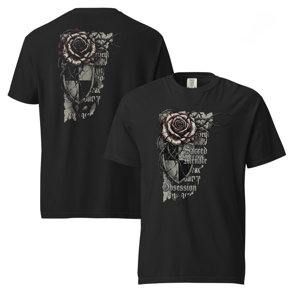 Gothic Rose T-Shirt – Sacred Menace