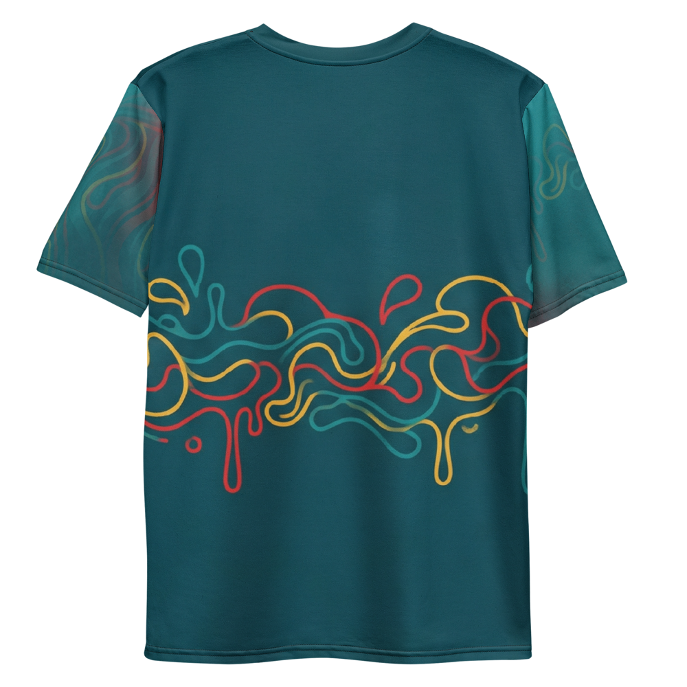 Liquid Graffiti T-Shirt – Abstrakte Sprühdose