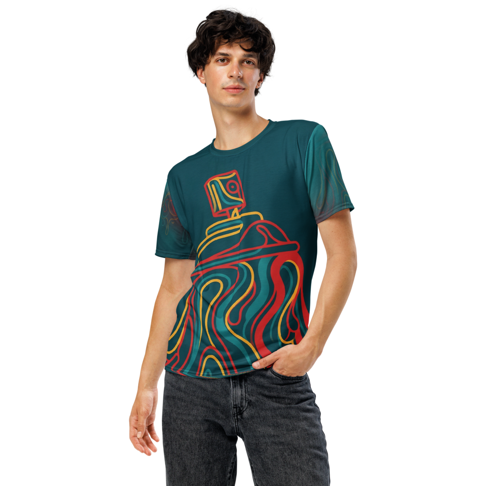 Liquid Graffiti T-Shirt – Abstrakte Sprühdose