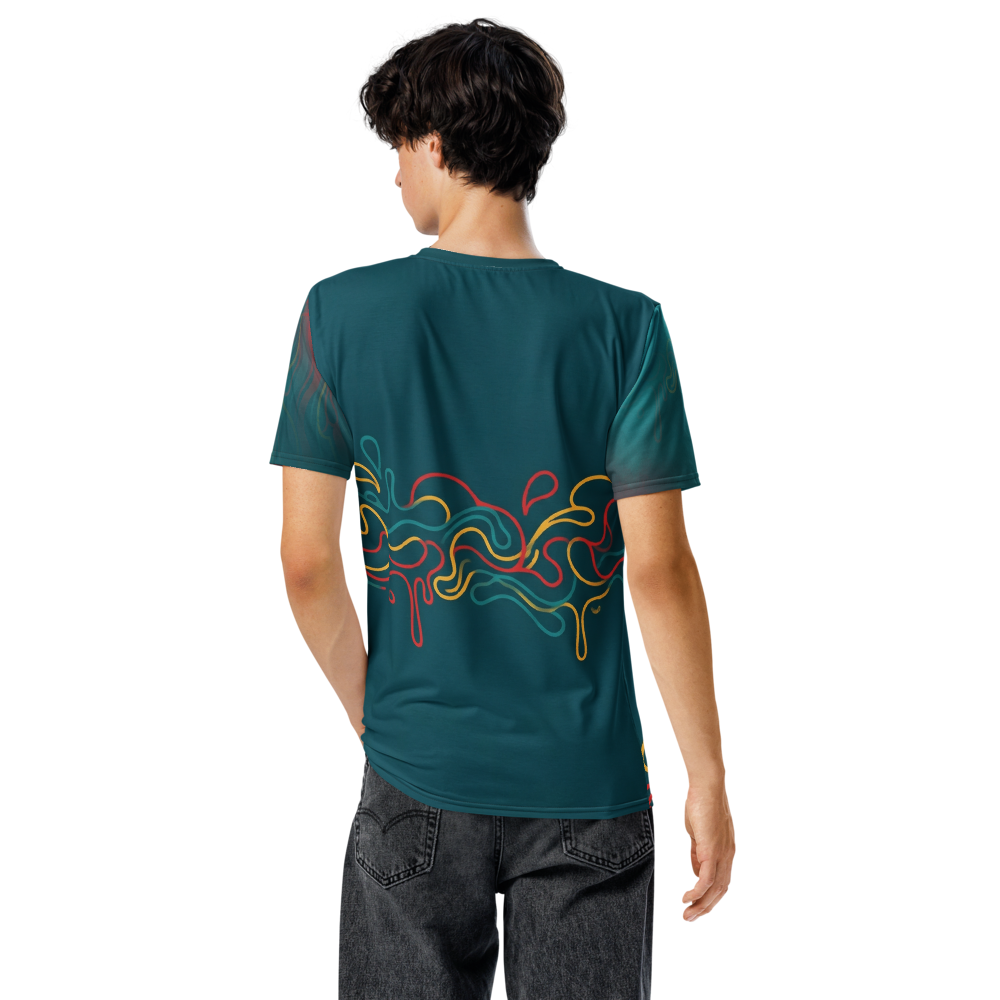 Liquid Graffiti T-Shirt – Abstrakte Sprühdose