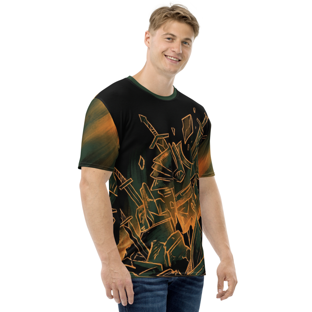 Zerstörte Rüstung T-Shirt – Magisches Fantasy-Design