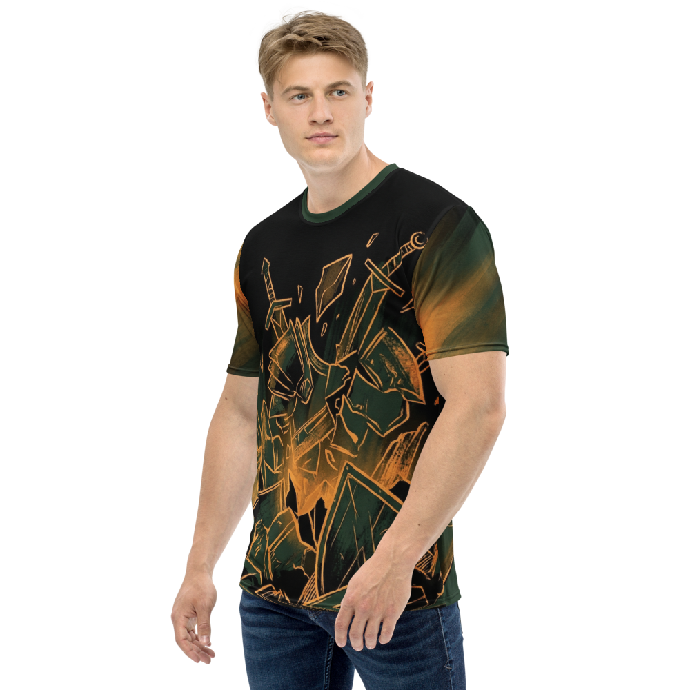 Zerstörte Rüstung T-Shirt – Magisches Fantasy-Design