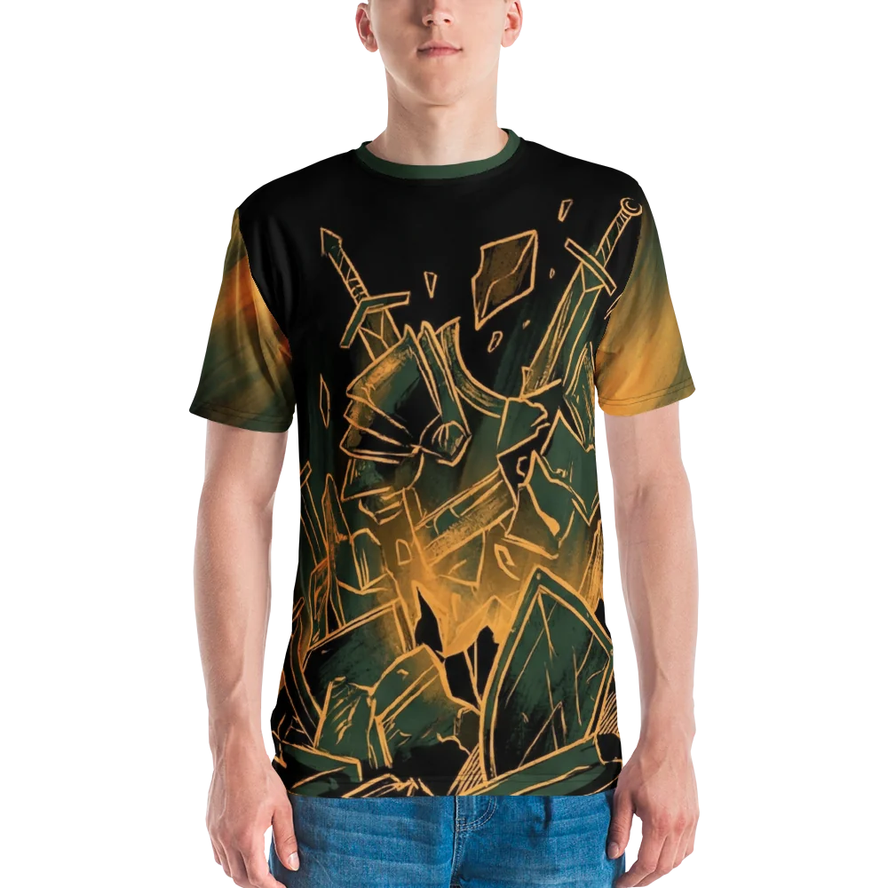 Zerstörte Rüstung T-Shirt kaufen — Fantasy