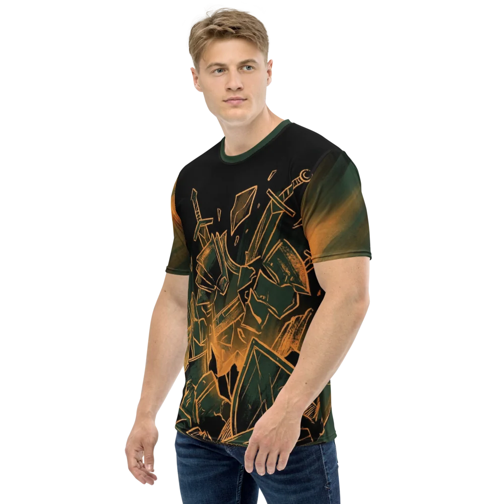 Zerstörte Rüstung T-Shirt kaufen — Fantasy
