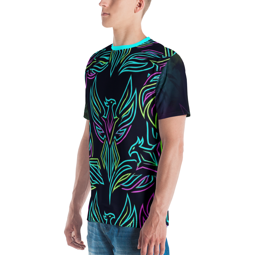 Neon Phönix T-Shirt – Cyberpunk Style