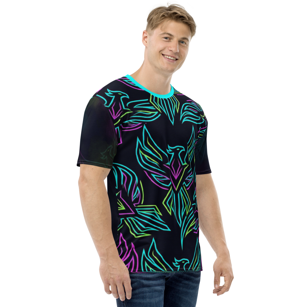 Neon Phönix T-Shirt – Cyberpunk Style