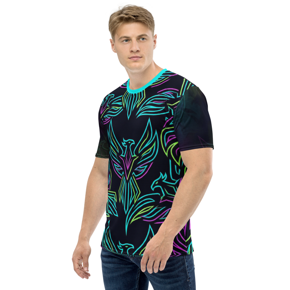 Neon Phönix T-Shirt – Cyberpunk Style
