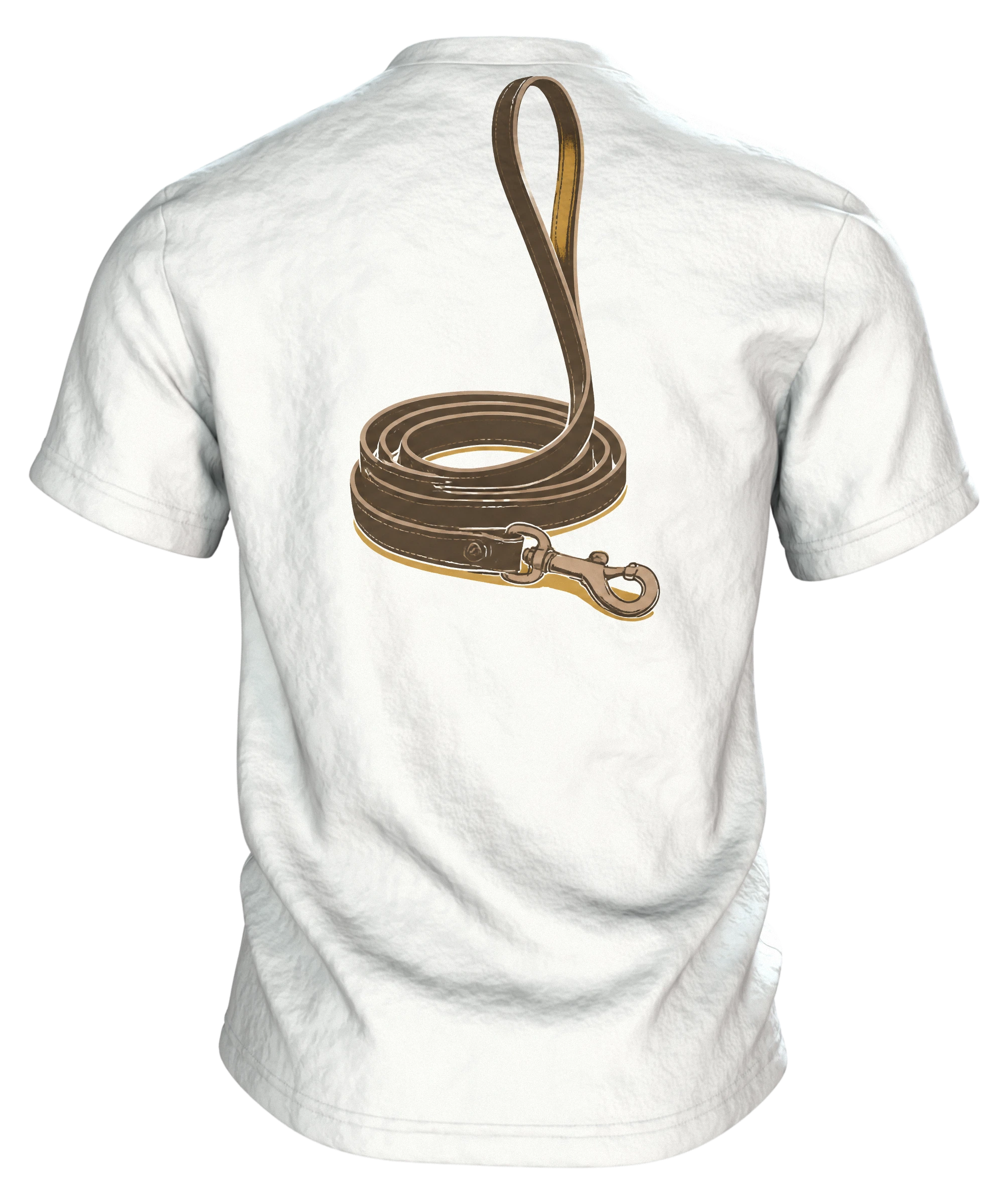 Hund Therapeut Spruch T-Shirt: Vintage Dackel Design, Rückseite