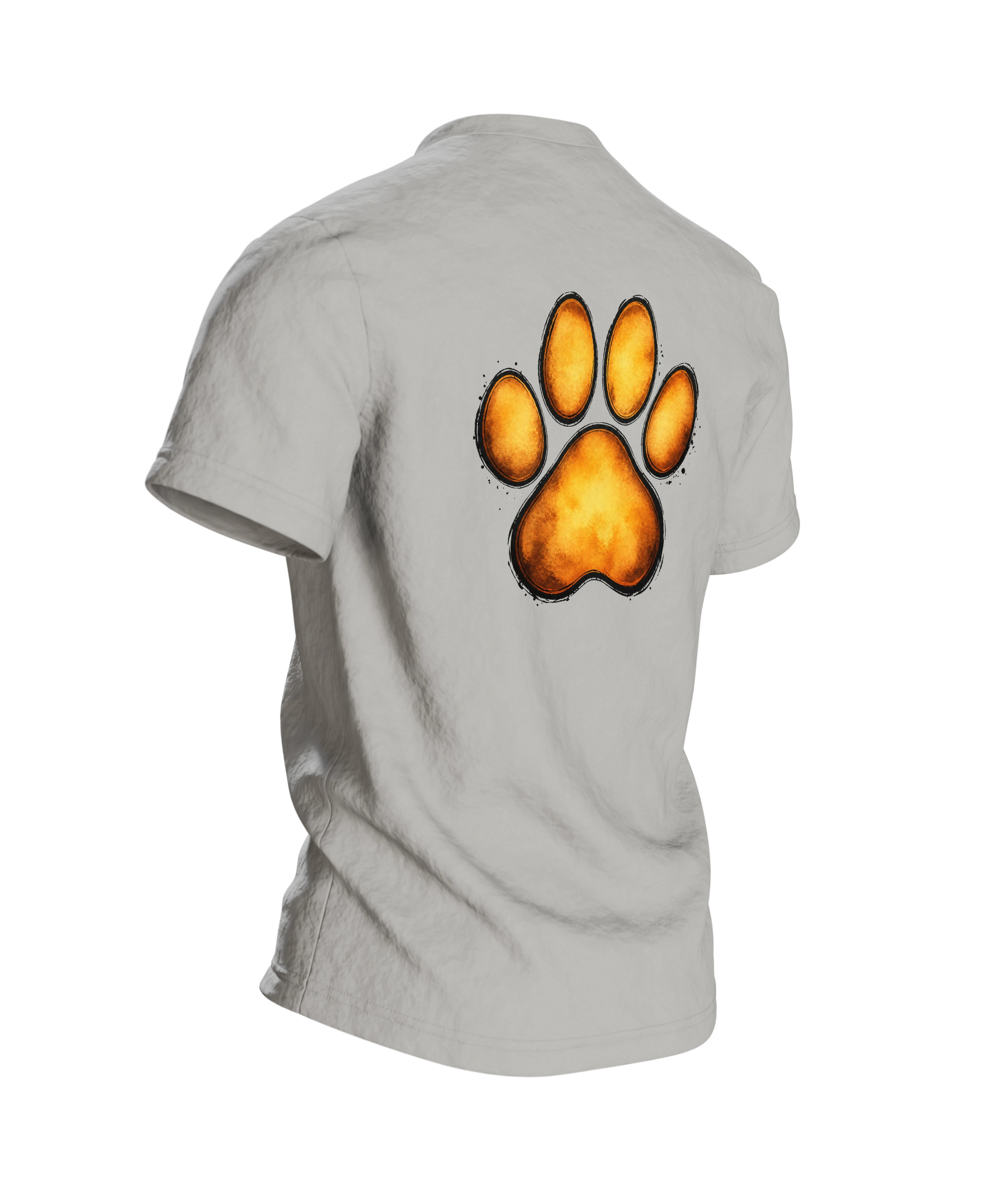 Labrador T-Shirt – goldenes Aquarell-Porträt