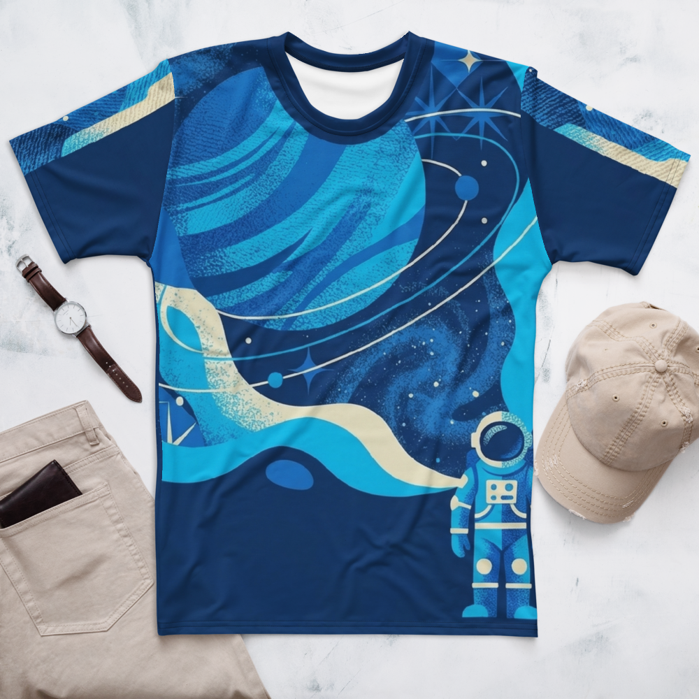 Retro Astronaut & Raumkapsel — Ansicht 3