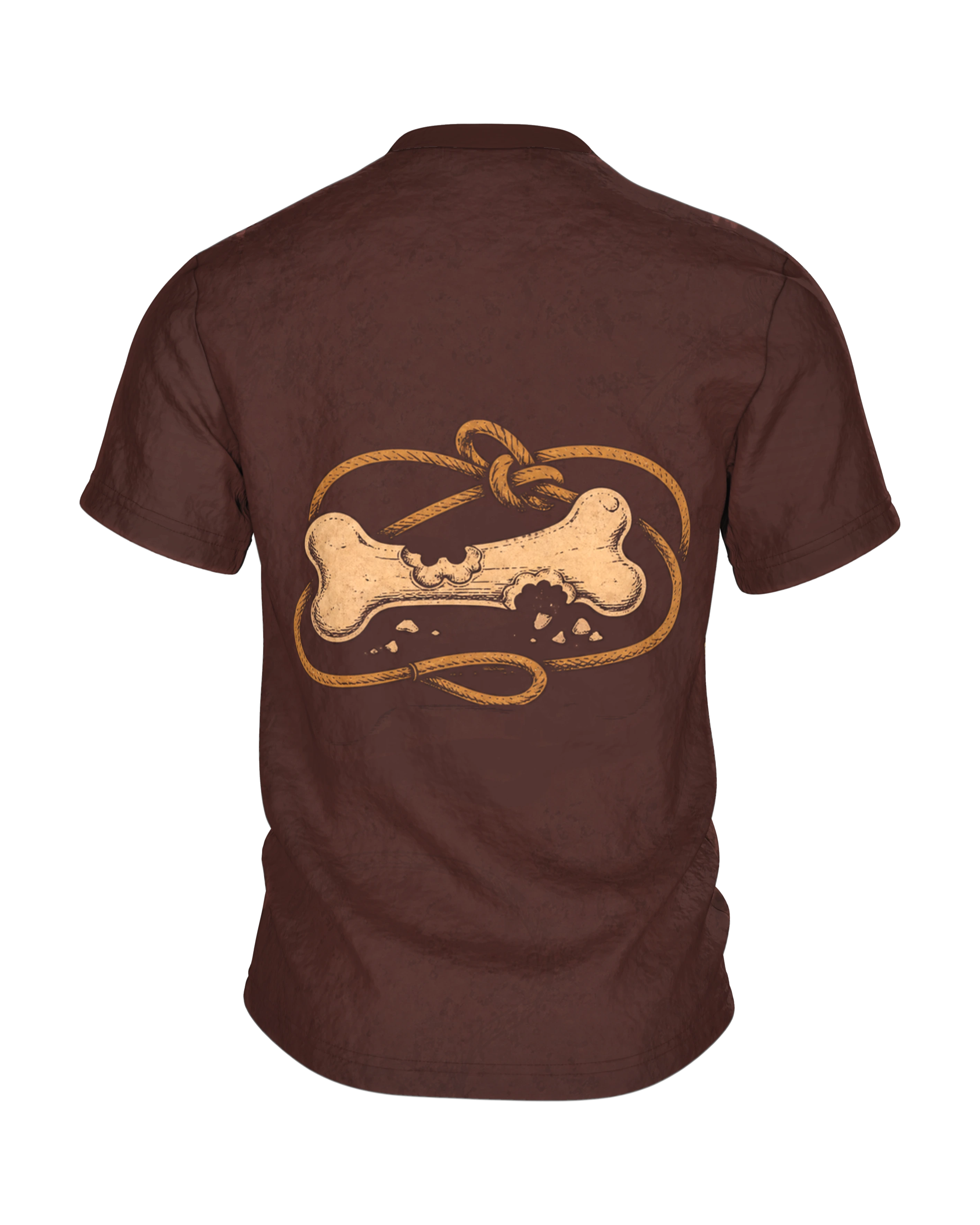 Therapeut Hund Spruch T-Shirt: Witziges Dackel Design, Rückseite