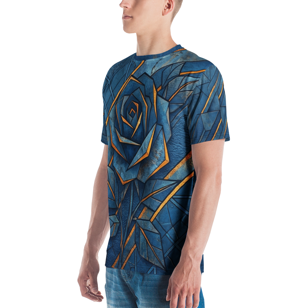 Geometrische Blaue Rose — Ansicht 4