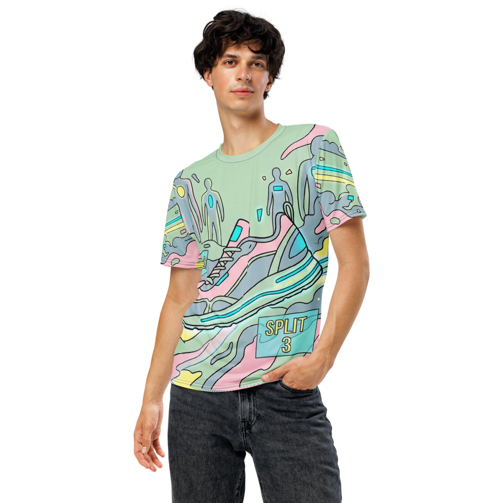 laufschuh — Premium T-Shirt — Ansicht 5